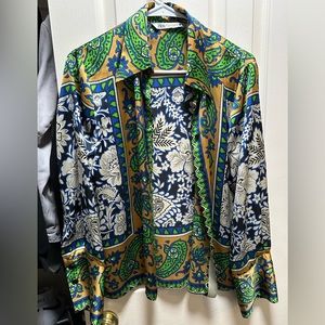 Zara button up shirt